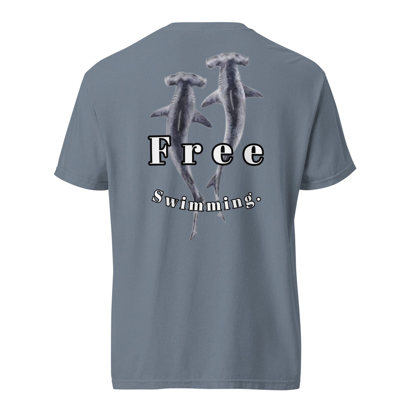 Free Swimming Men's Embroidered Tee