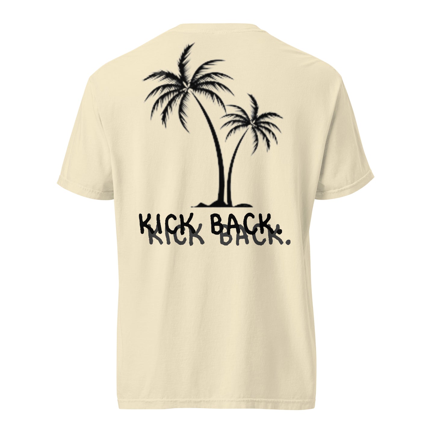 Kick Back Men's Embroidered Tee-Shirt