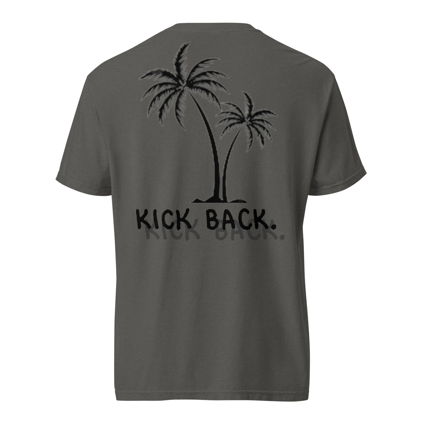 Kick Back Men's Embroidered Tee-Shirt
